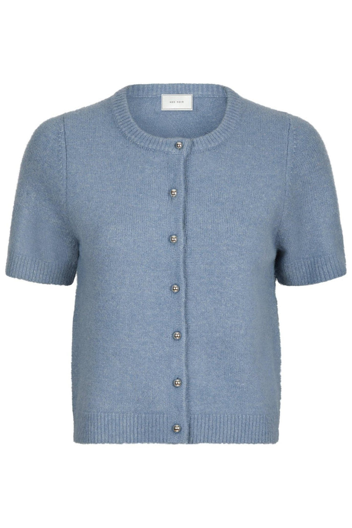 Mitta Knit Cardigan Smoke Blue | Genser | Smuk - Dameklær på nett