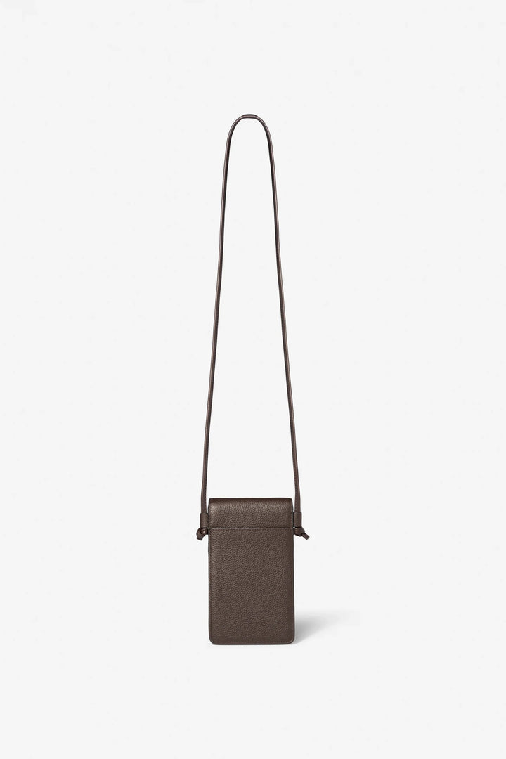 Mobile Pouch Dark Brown | Vesker | Smuk
