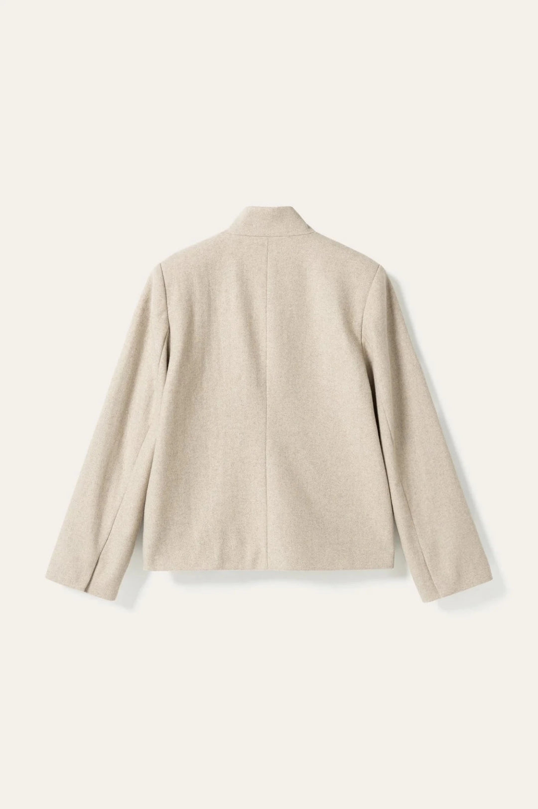 Monique Blazer Oatmeal Melange | Blazer | Smuk