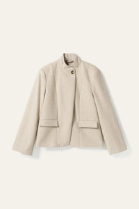 Monique Blazer Oatmeal Melange