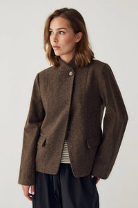 Monique Blazer Tobacco Melange