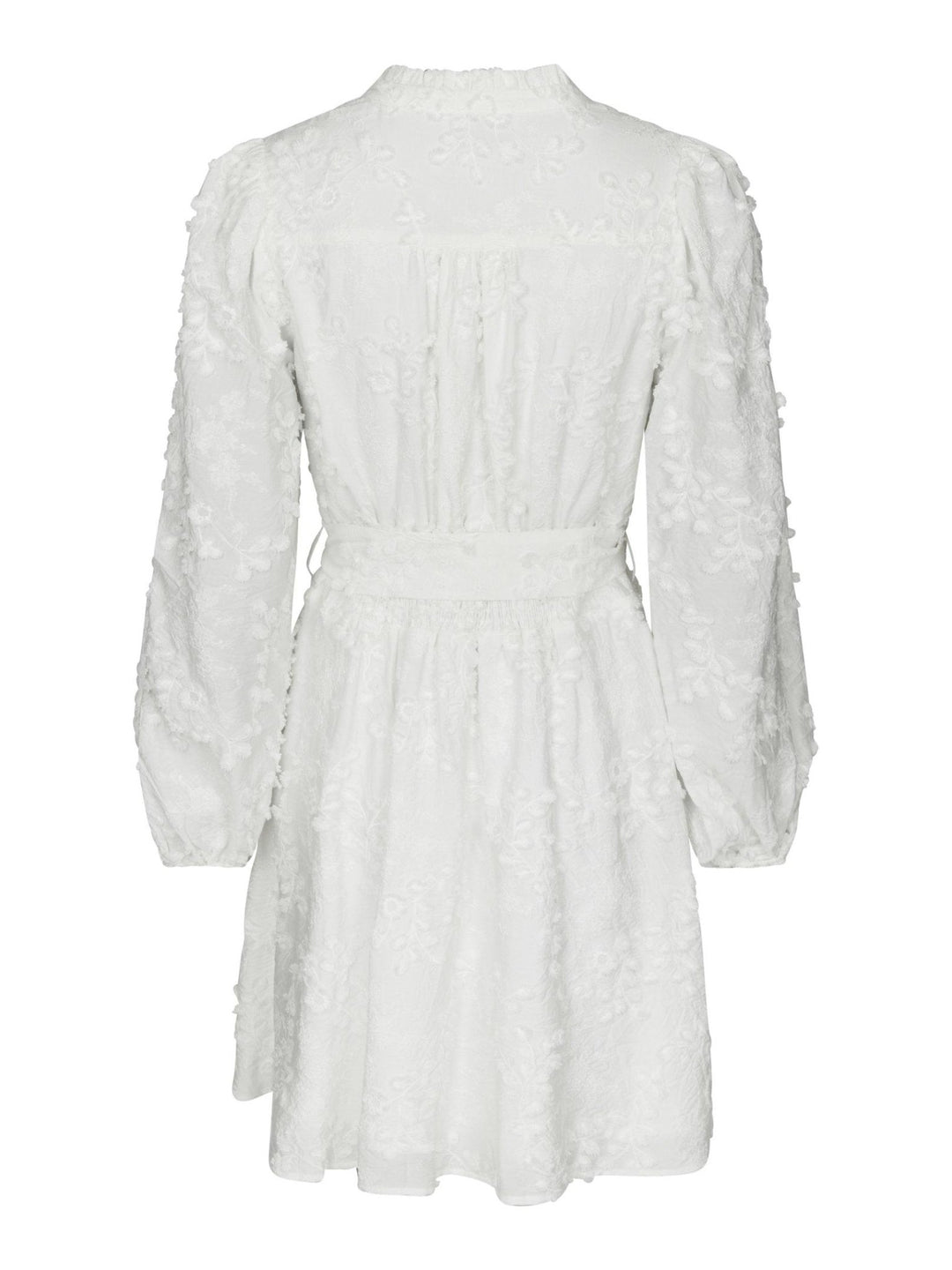 Monnie Embroidery Dress White | Kjoler | Smuk
