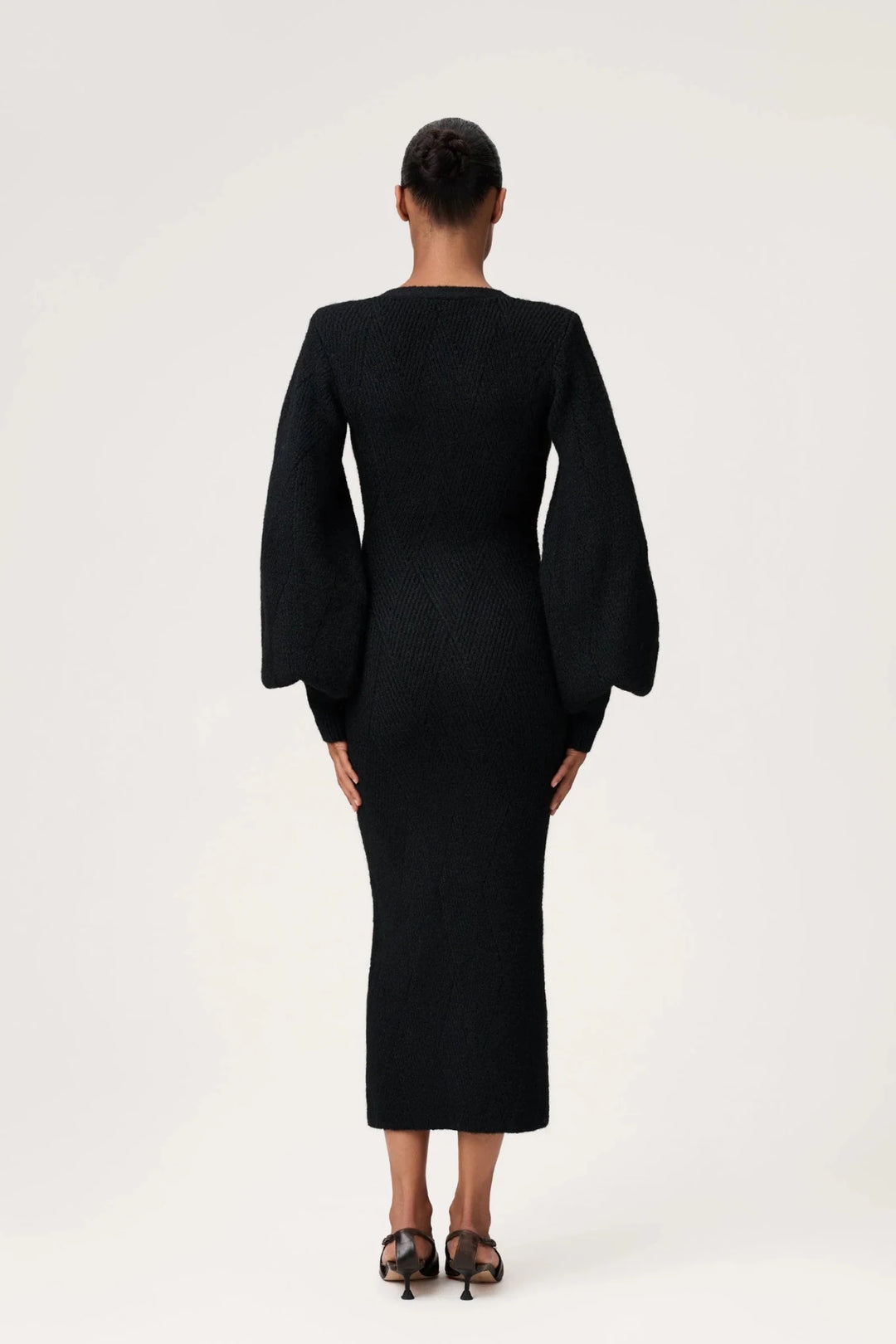 Montana Maxi Dress Black | Genser | Smuk