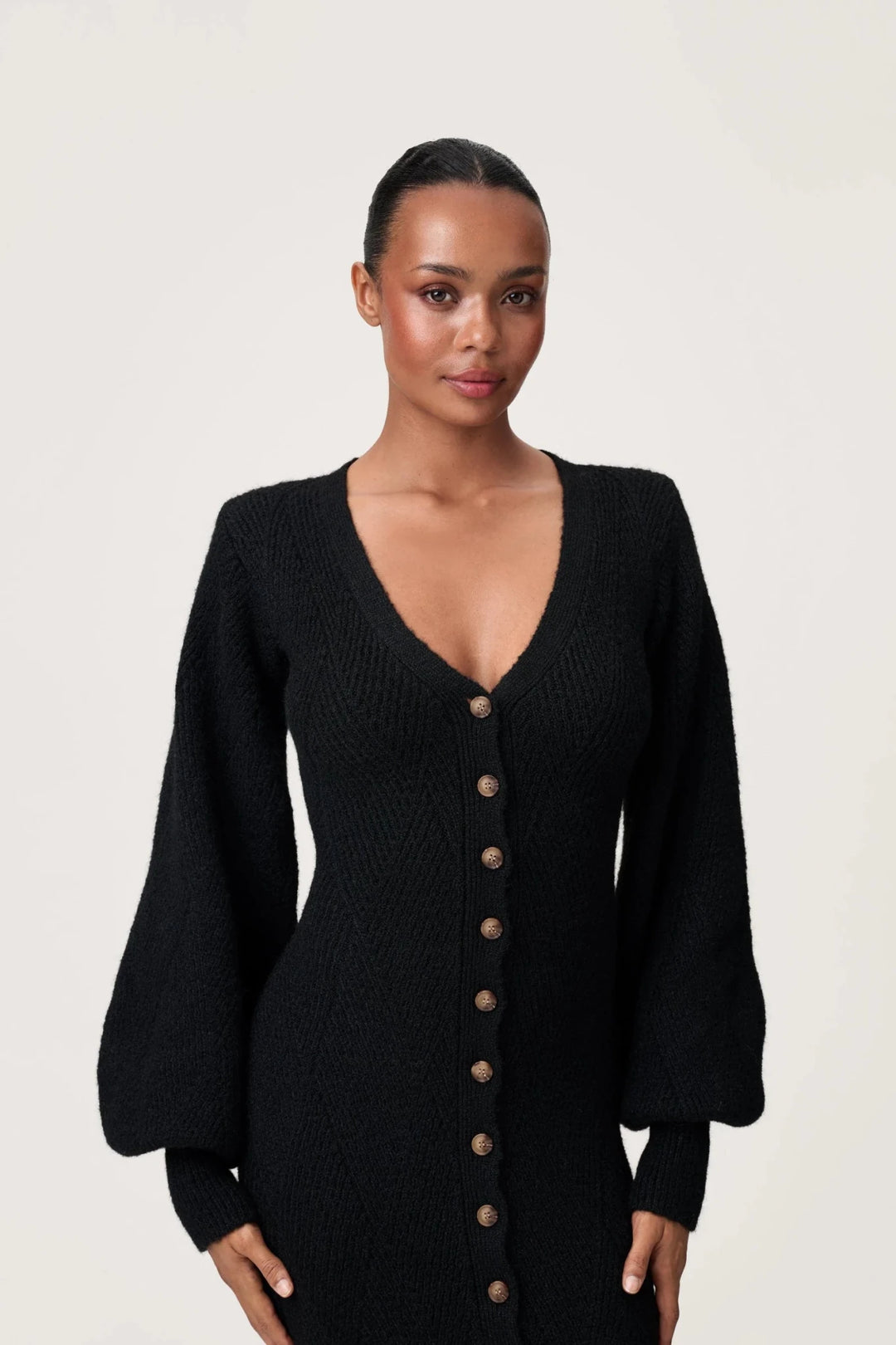 Montana Maxi Dress Black | Genser | Smuk