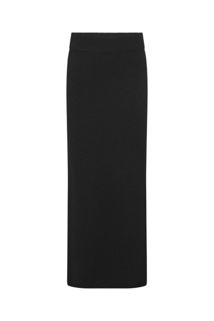 Mora Knitted Skirt Black | Skjørt | Smuk - Dameklær på nett