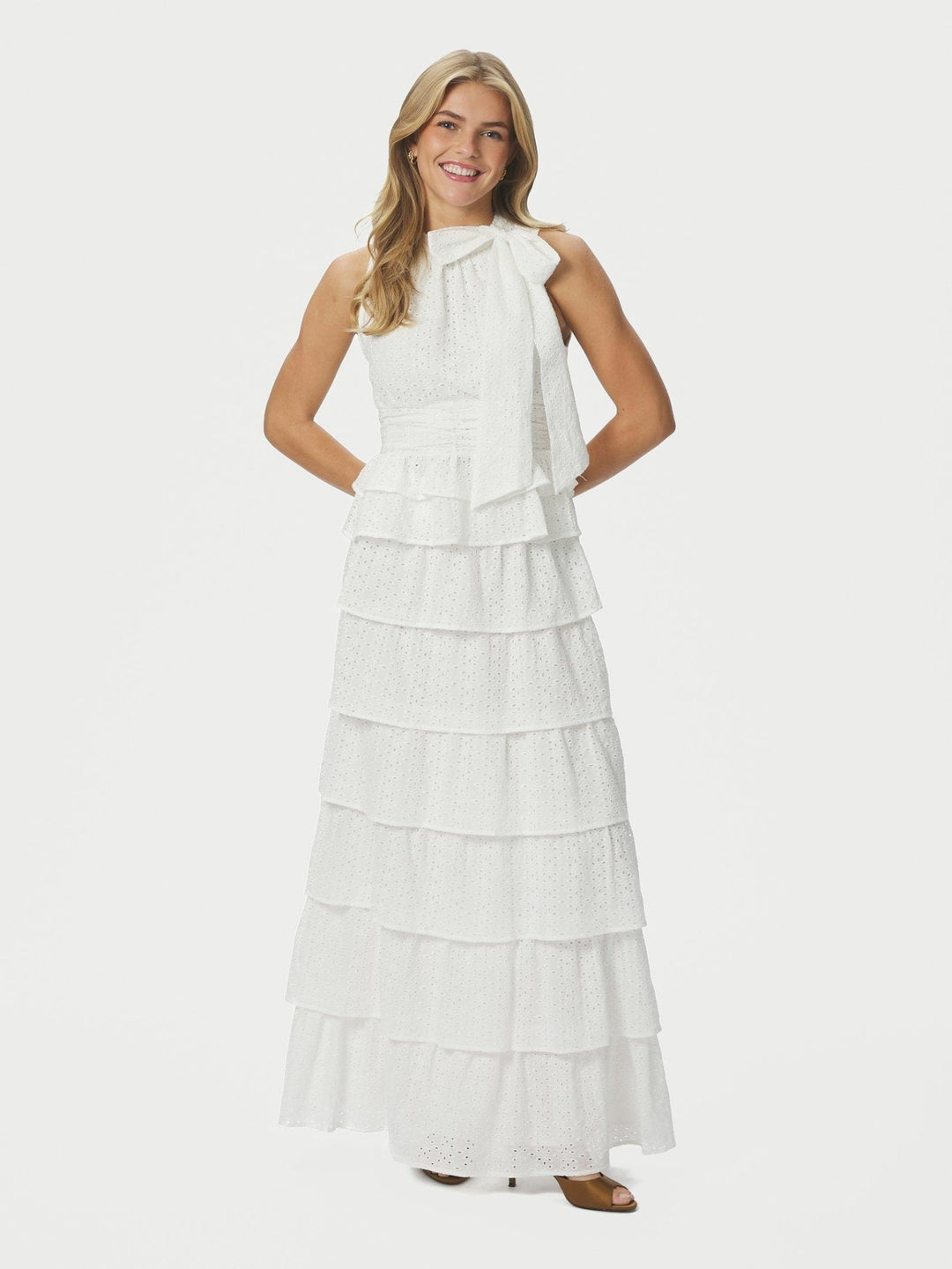 Morris Emb Skirt Off White | Skjørt | Smuk