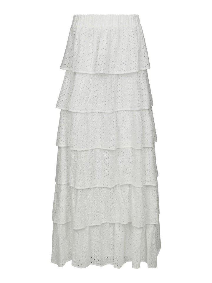 Morris Emb Skirt Off White | Skjørt | Smuk