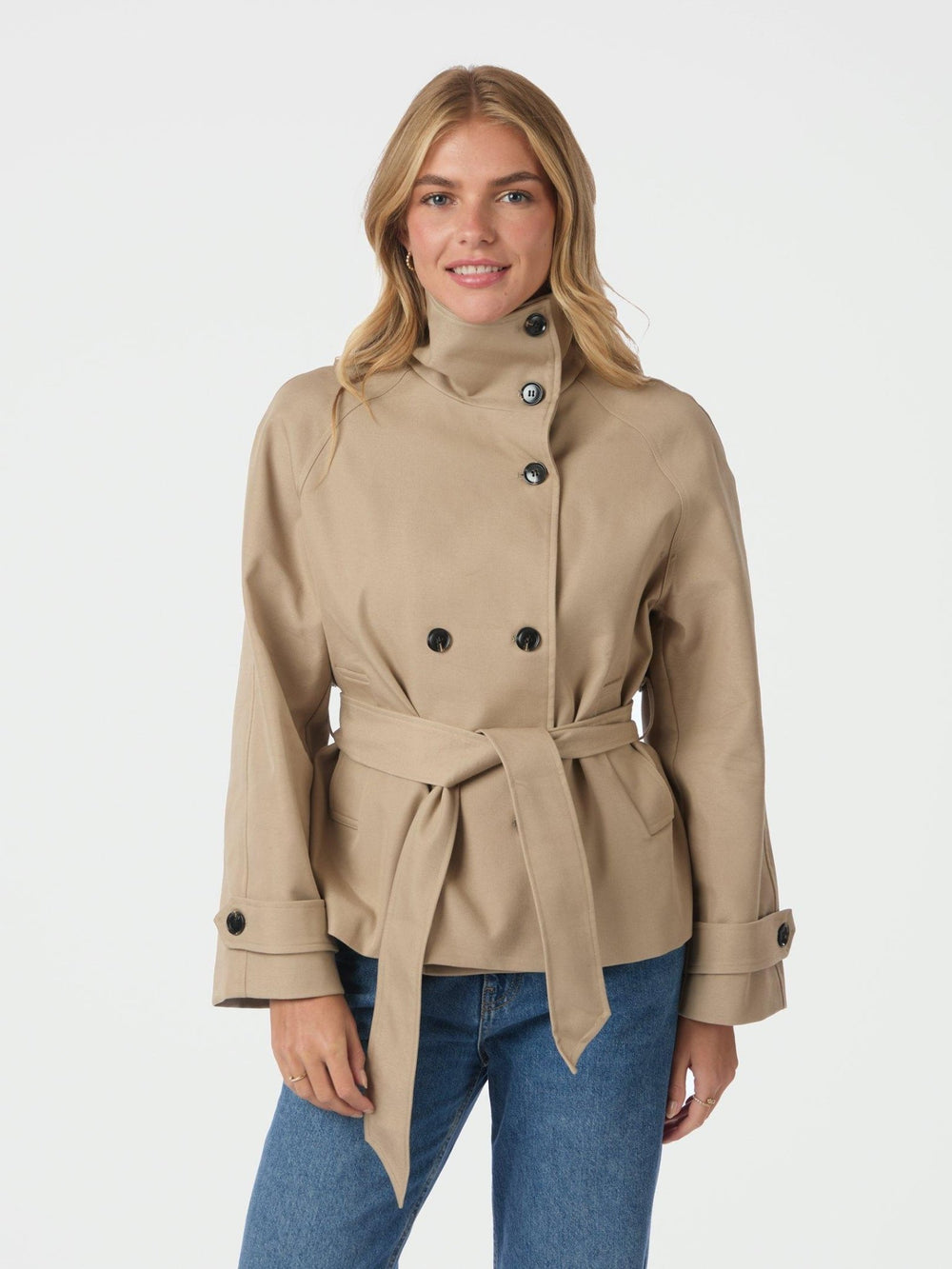 Munet Trench Jacket Sand | Yttertøy | Smuk