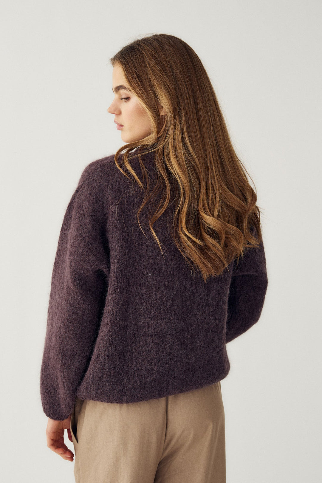 N-Kae Knit Cardigan Chocolate | Genser | Smuk