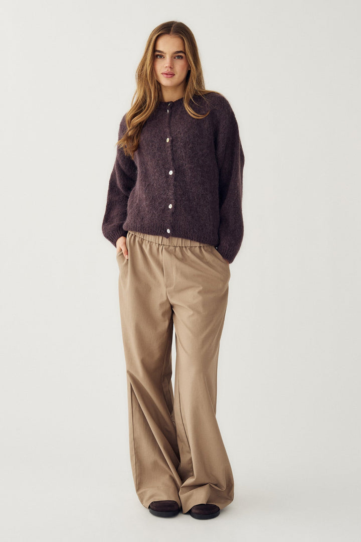N-Kae Knit Cardigan Chocolate | Genser | Smuk