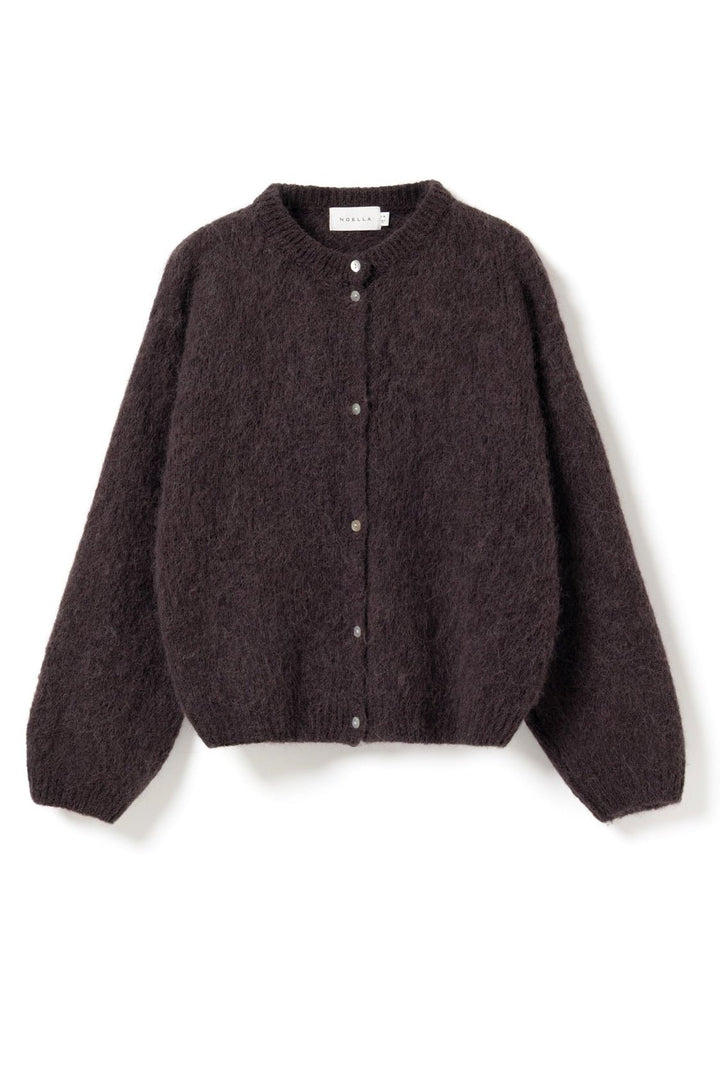 N-Kae Knit Cardigan Chocolate | Genser | Smuk