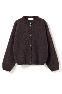 Kae Knit Cardigan Chocolate