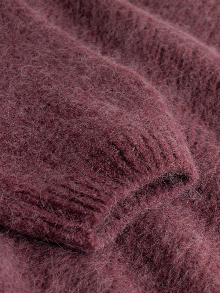 N-Kae Knit Cardigan Rust | Genser | Smuk