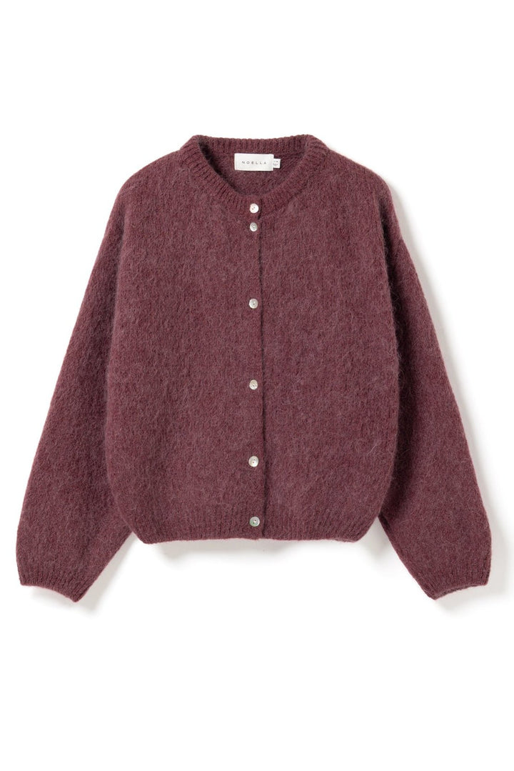 N-Kae Knit Cardigan Rust | Genser | Smuk