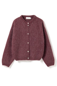 Kae Knit Cardigan Rust