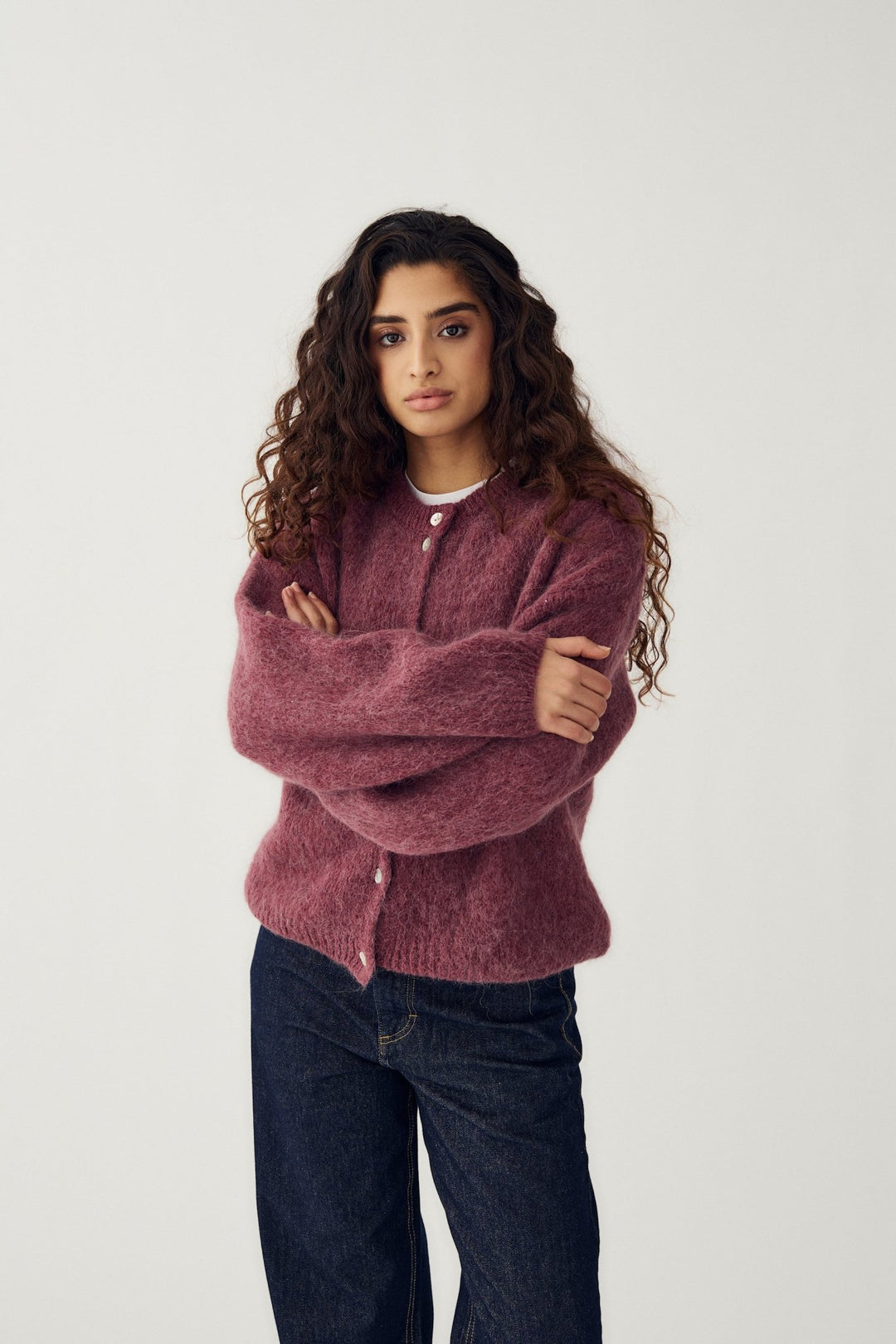 N-Kae Knit Cardigan Rust | Genser | Smuk