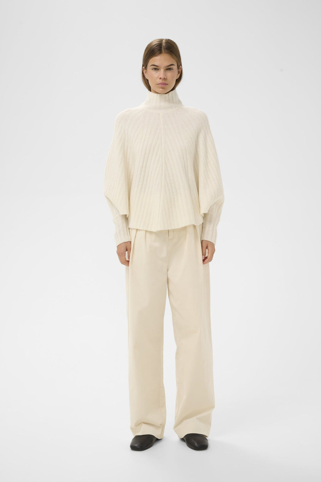 Nabaaiw Cape Ecru | Poncho | Smuk - Dameklær på nett