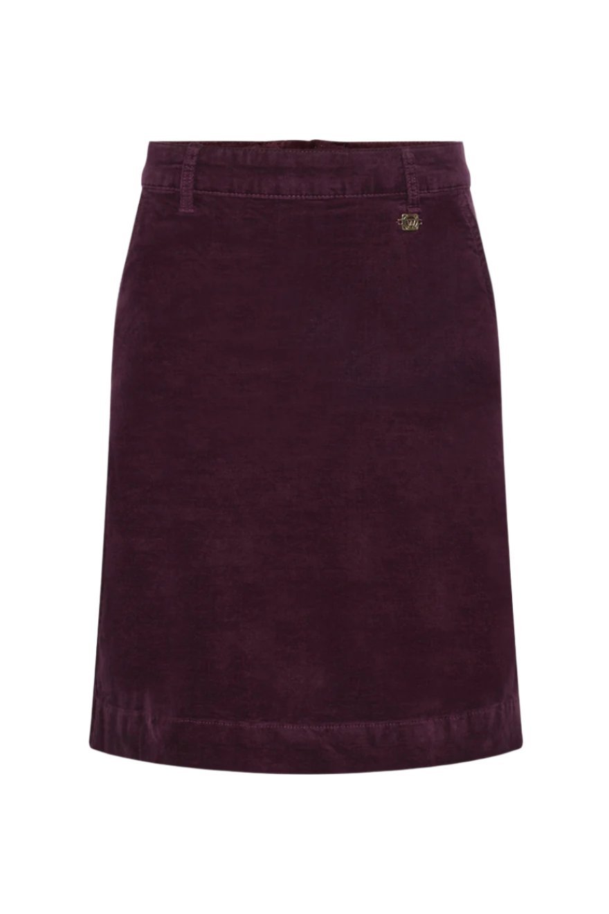 Nadia Skirt Wineberry | Skjørt | Smuk - Dameklær på nett