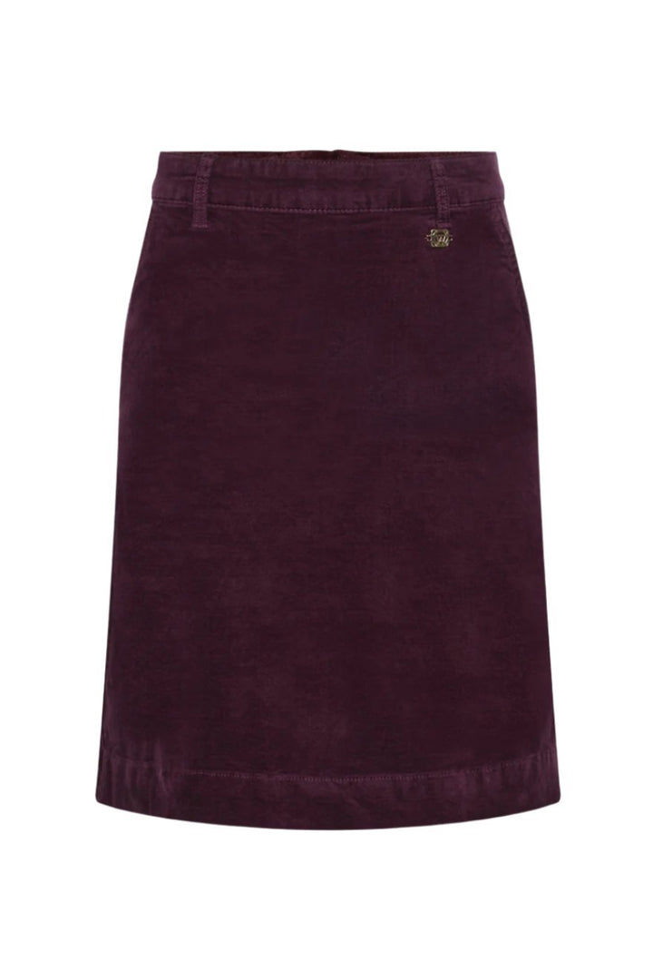 Nadia Skirt Wineberry | Skjørt | Smuk - Dameklær på nett