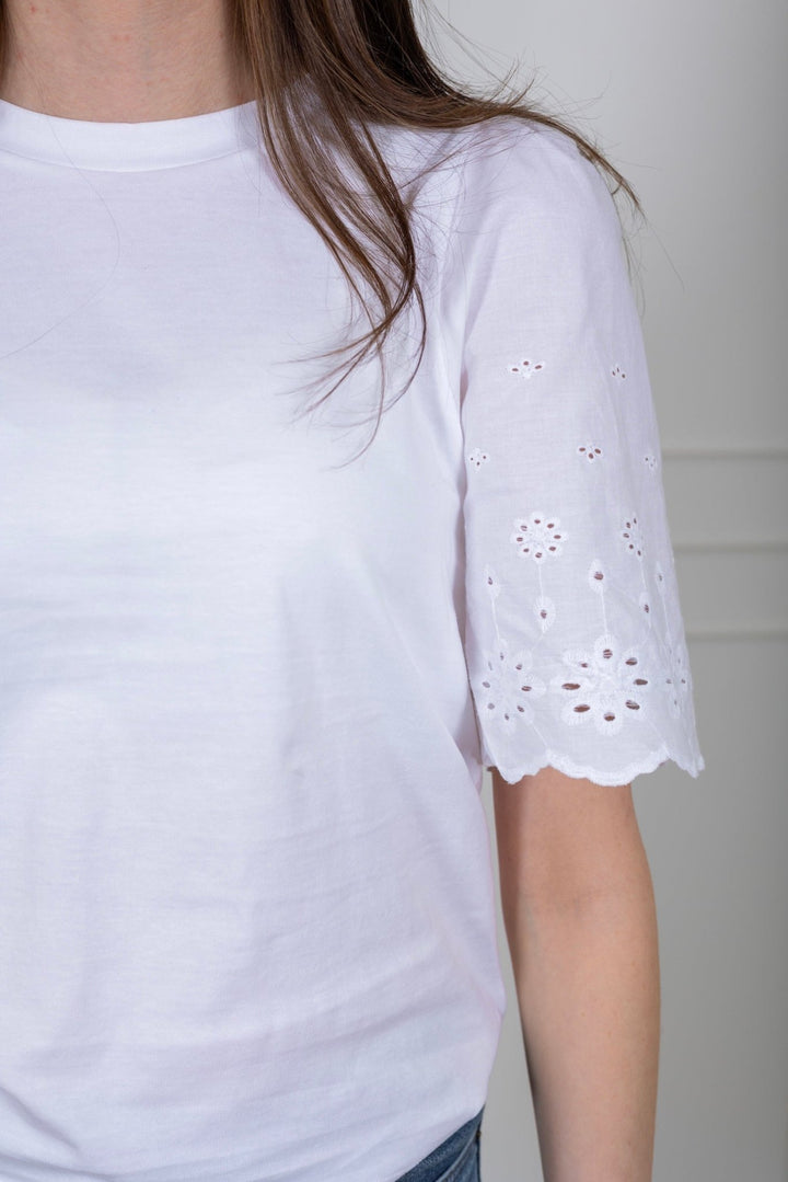 Nahluapw T-Shirt Bright White | Skjorter og bluser | Smuk - Dameklær på nett