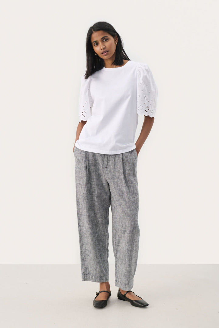 Nahluapw T-Shirt Bright White | Skjorter og bluser | Smuk - Dameklær på nett