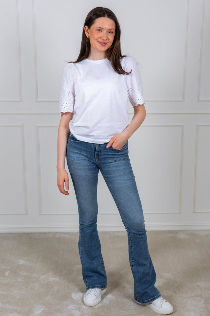 Nahluapw T-Shirt Bright White | Skjorter og bluser | Smuk - Dameklær på nett