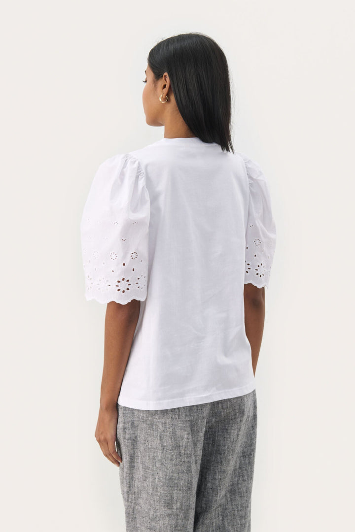 Nahluapw T-Shirt Bright White | Skjorter og bluser | Smuk - Dameklær på nett