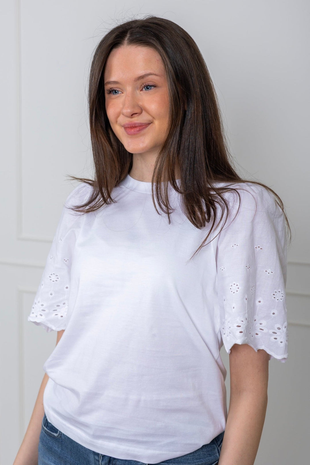 Nahluapw T-Shirt Bright White | Skjorter og bluser | Smuk - Dameklær på nett