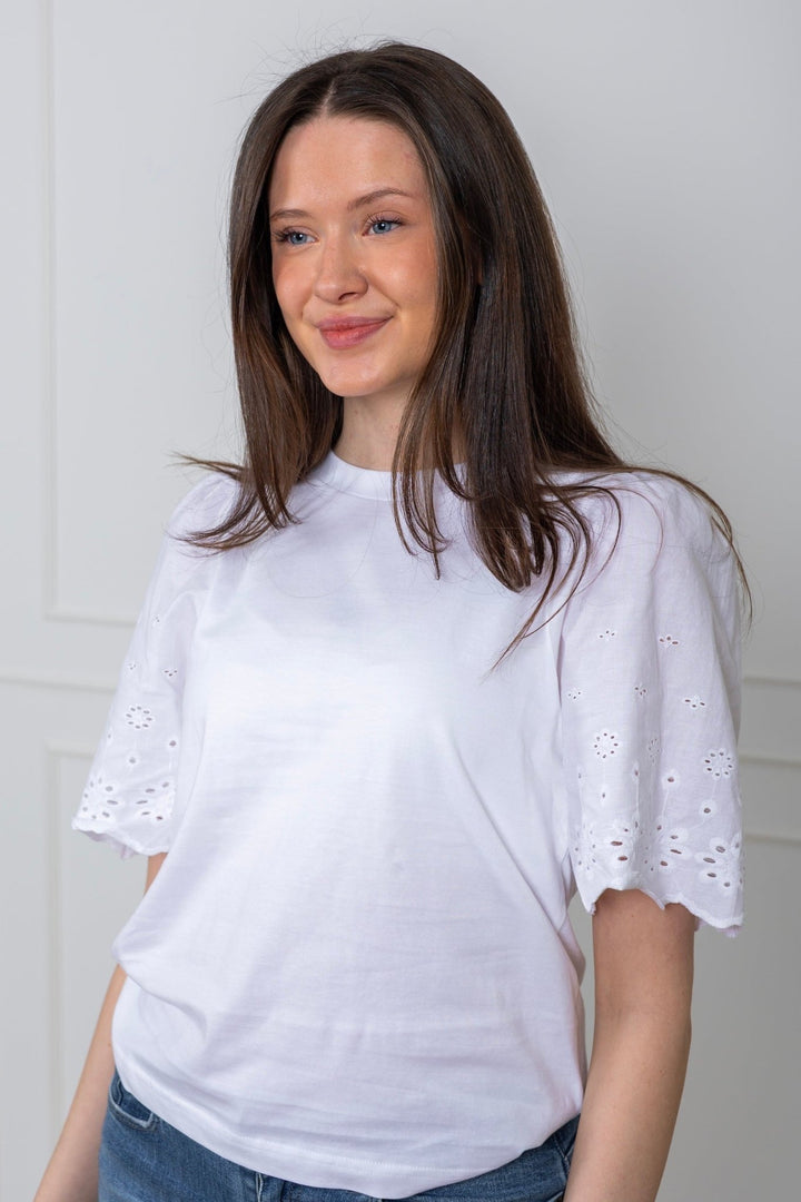 Nahluapw T-Shirt Bright White | Skjorter og bluser | Smuk - Dameklær på nett