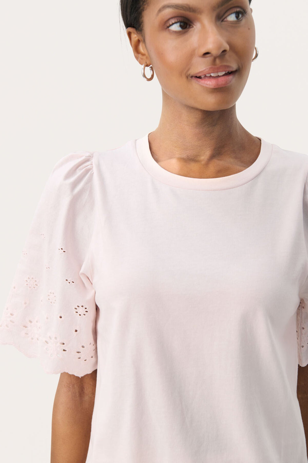 Nahluapw T-Shirt Mauve Chalk | Skjorter og bluser | Smuk - Dameklær på nett