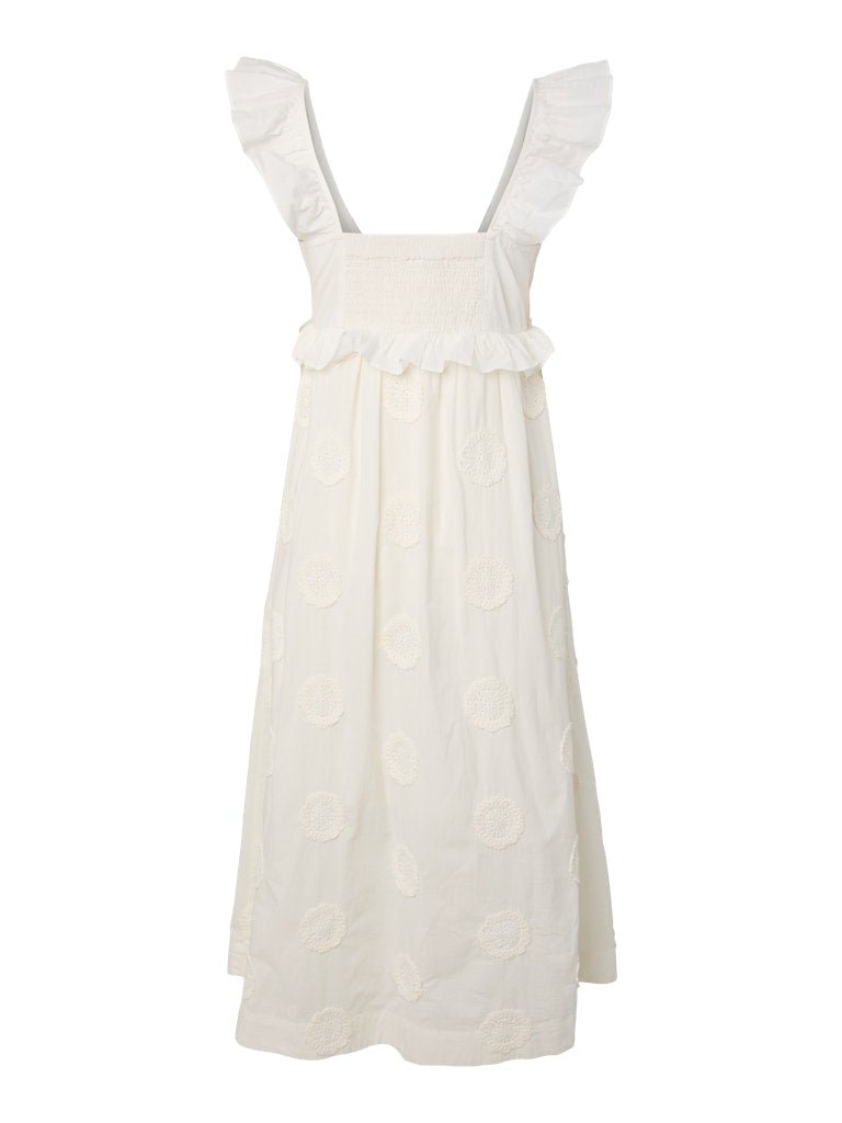 Nama Sl Long Dress Star White | Kjoler | Smuk
