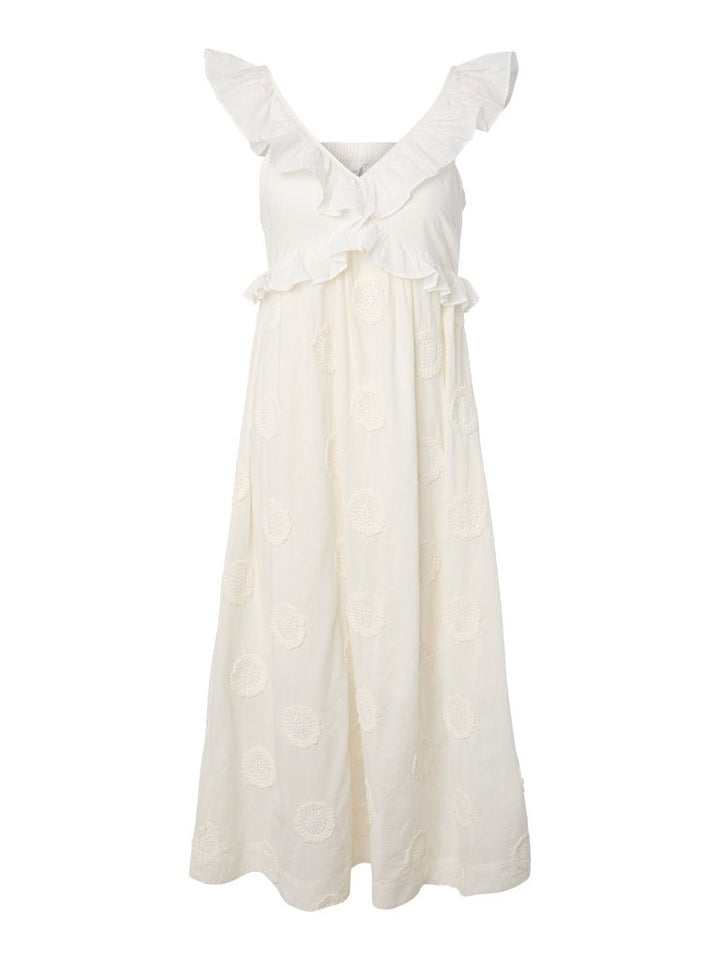 Nama Sl Long Dress Star White | Kjoler | Smuk