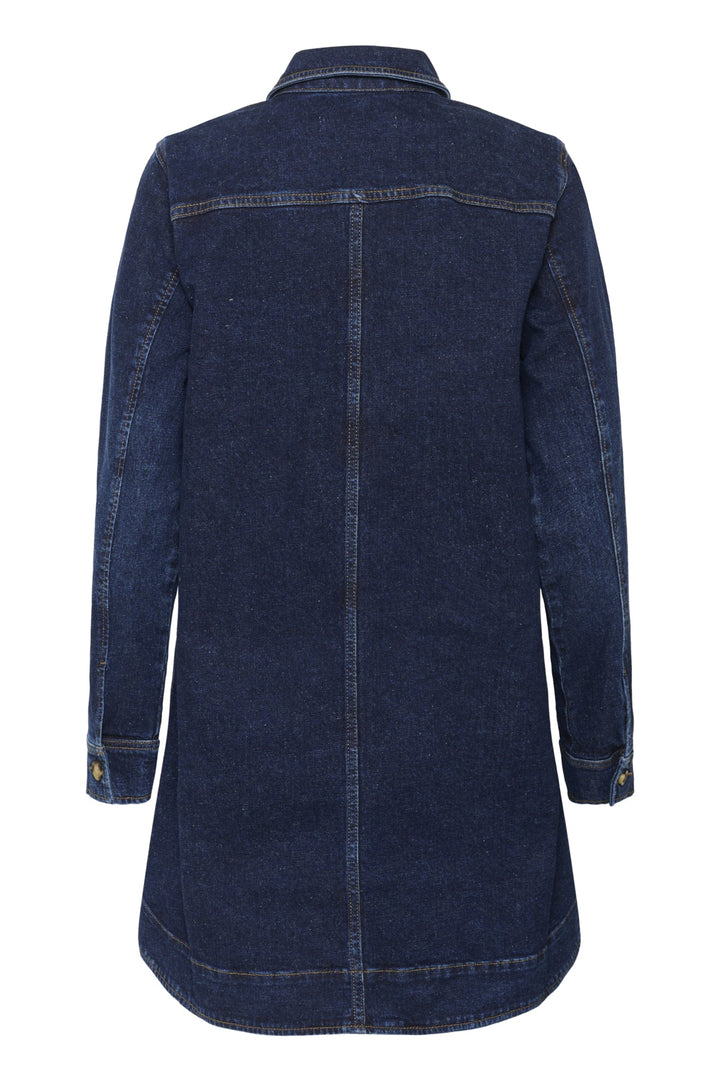 Nanaiw Denim Dress Dark Wash Denim | Kjoler | Smuk - Dameklær på nett