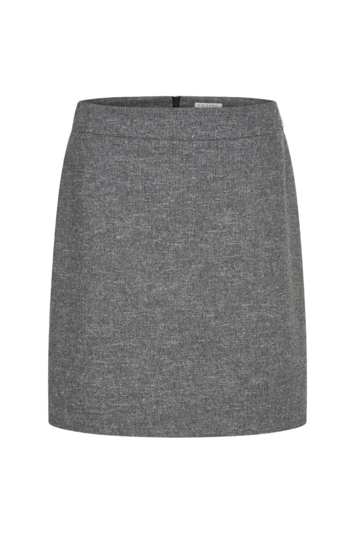 Nancy Skirt Grey Blend | Skjørt | Smuk - Dameklær på nett