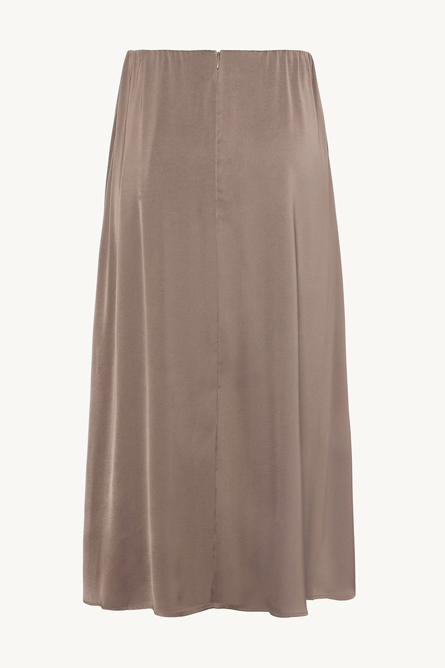 Nanika Skirt Fossil | Skjørt | Smuk - Dameklær på nett