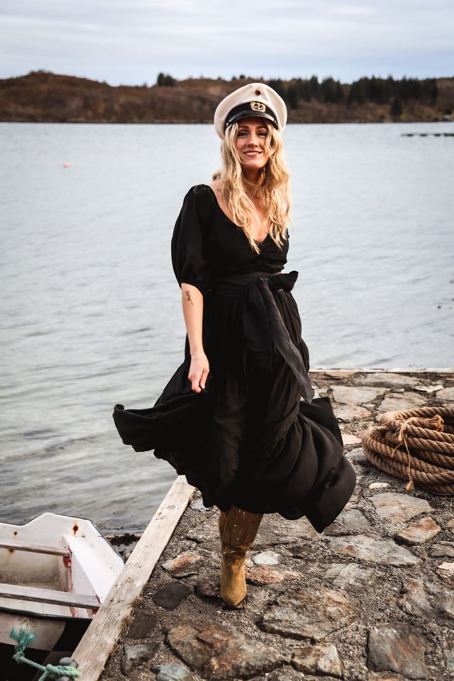 Napoli Long Dress Black | Kjoler | Smuk - Dameklær på nett