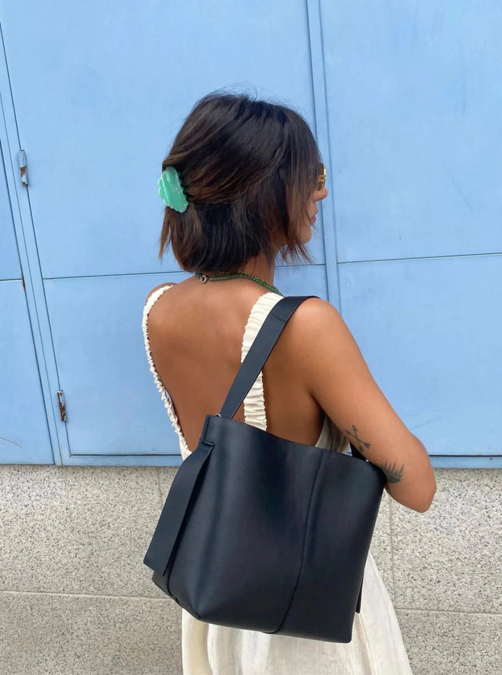 Nappa Fraya Small Bag Black | Vesker | Smuk