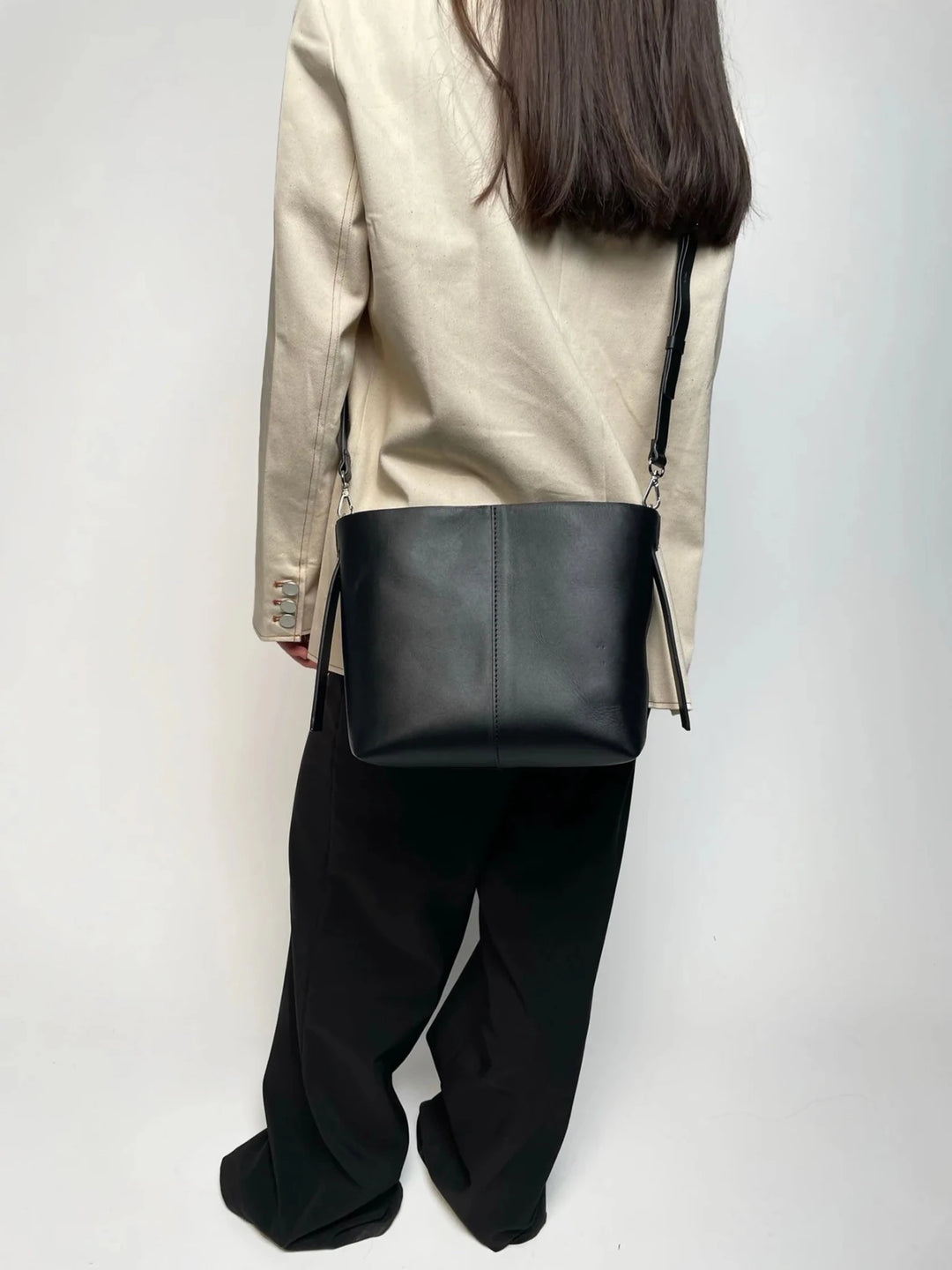 Nappa Fraya Small Bag Black | Vesker | Smuk