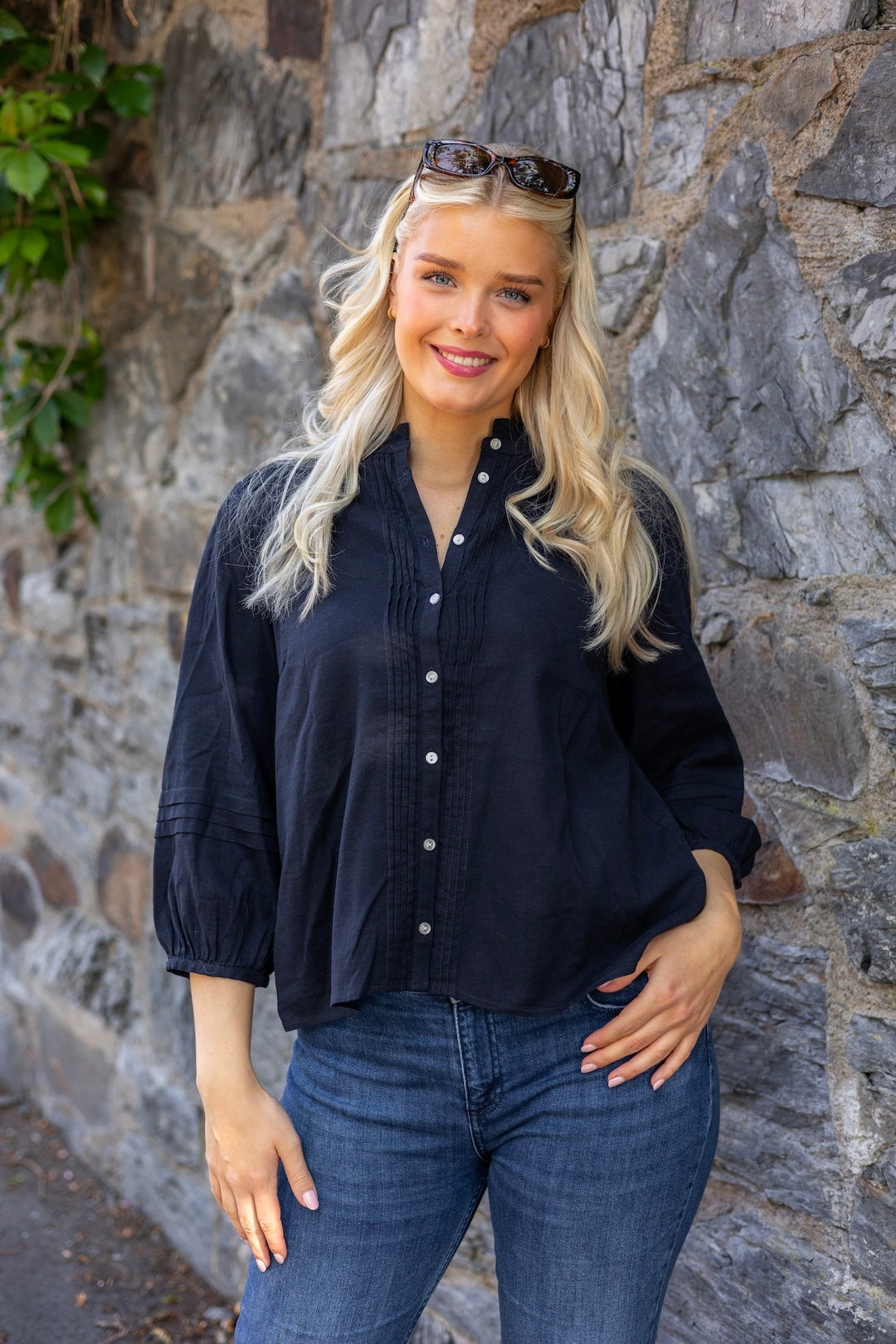 Nastja Shirt After Midnight | Skjorter og bluser | Smuk - Dameklær på nett