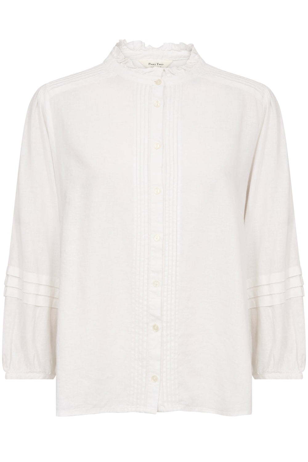Nastja Shirt Bright White | Skjorter og bluser | Smuk - Dameklær på nett