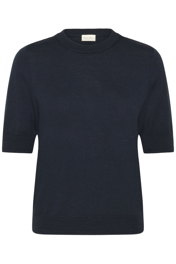Natanya Pullover Dark Navy | Genser | Smuk