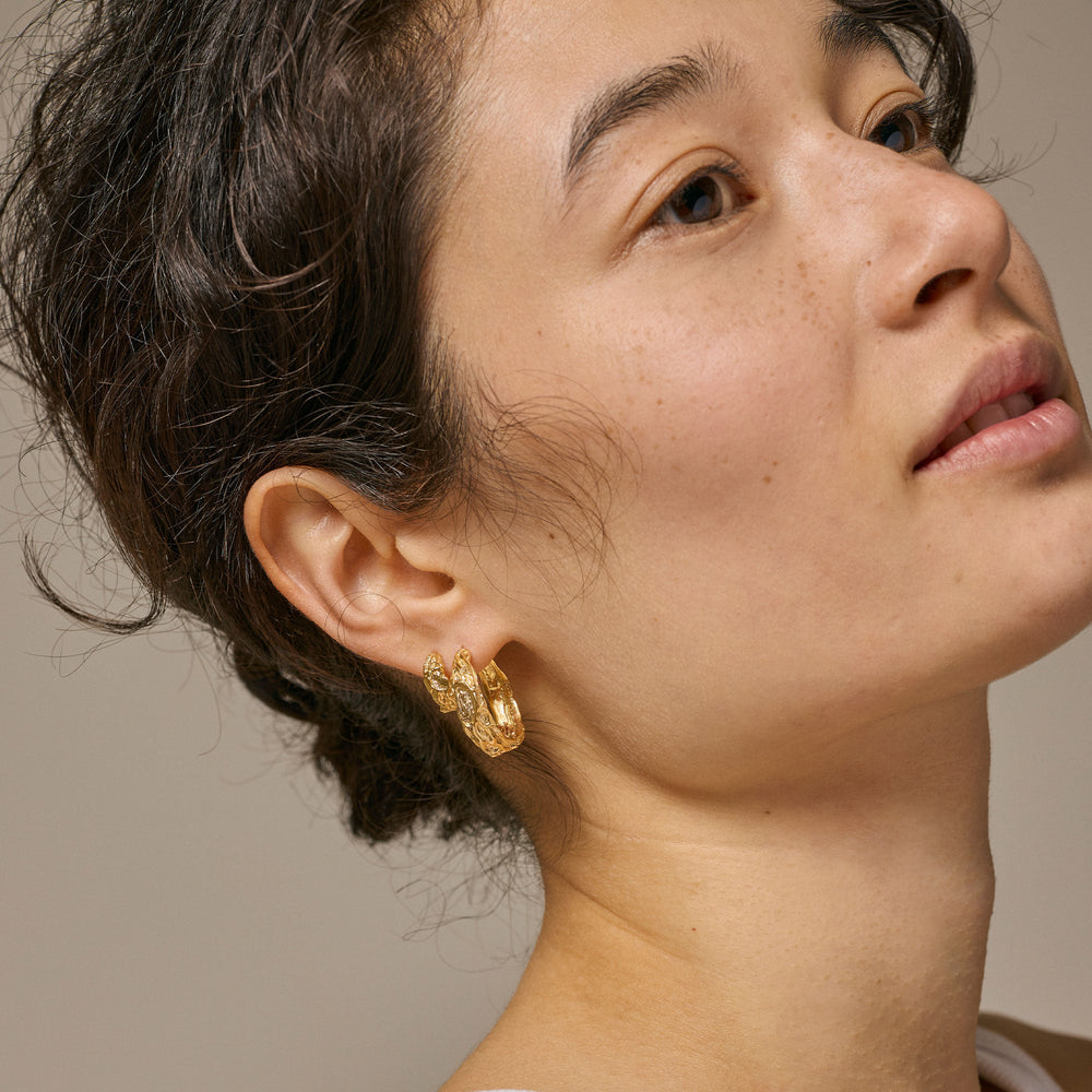Nela Earrings Gold | Accessories | Smuk