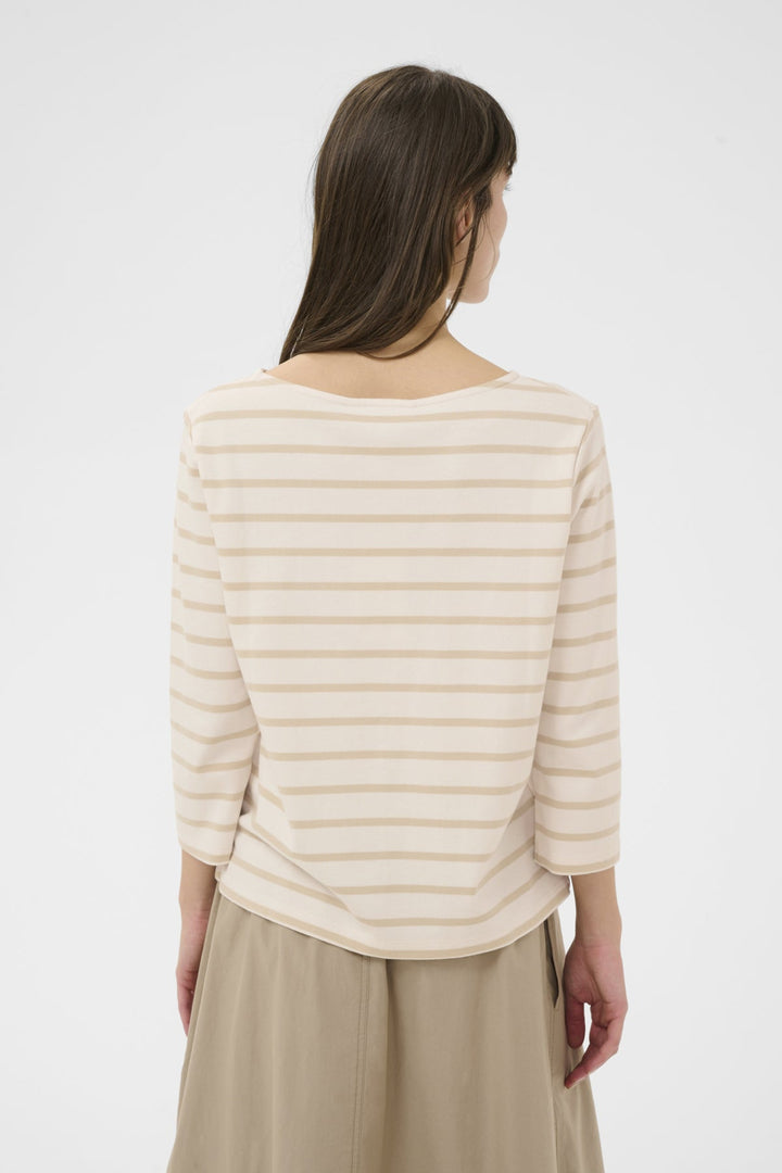 Nela T-Shirt French Oak Stripe | Topper | Smuk