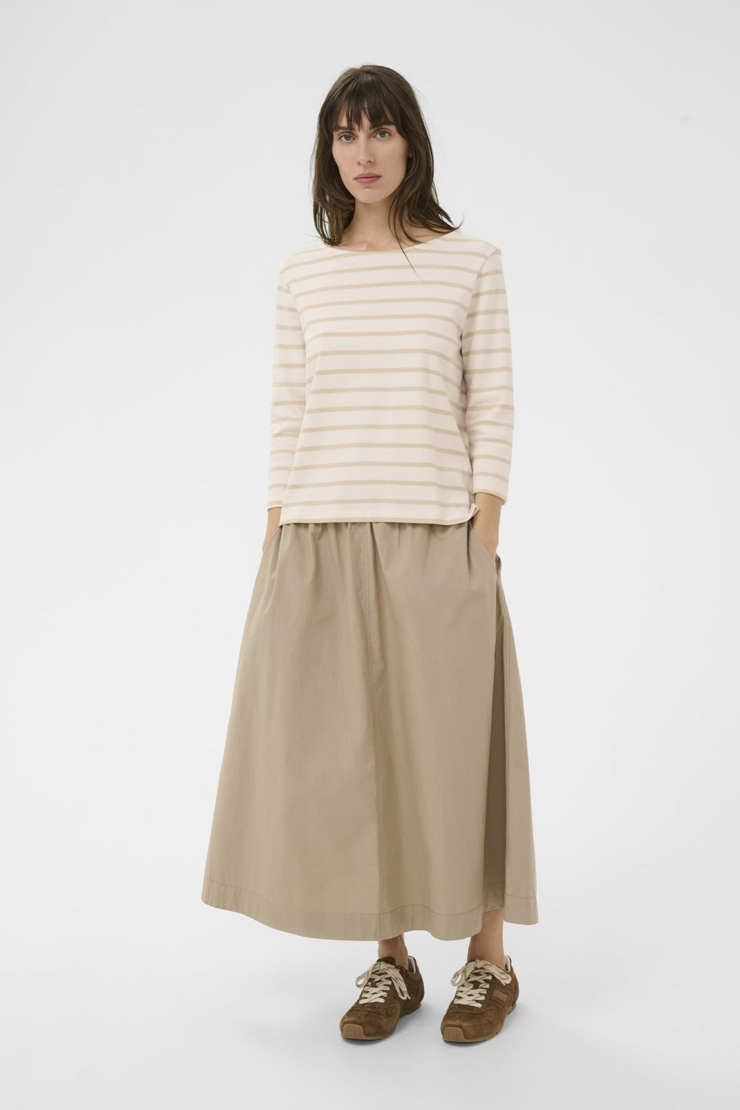 Nela T-Shirt French Oak Stripe | Topper | Smuk