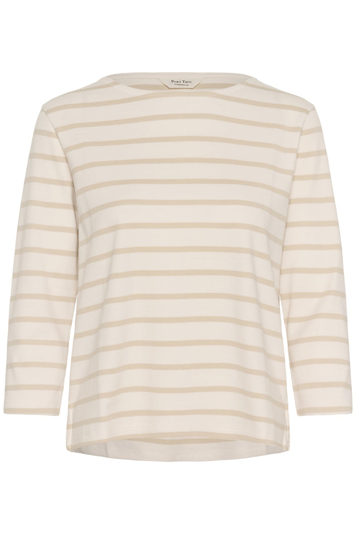 Nela T-Shirt French Oak Stripe | Topper | Smuk