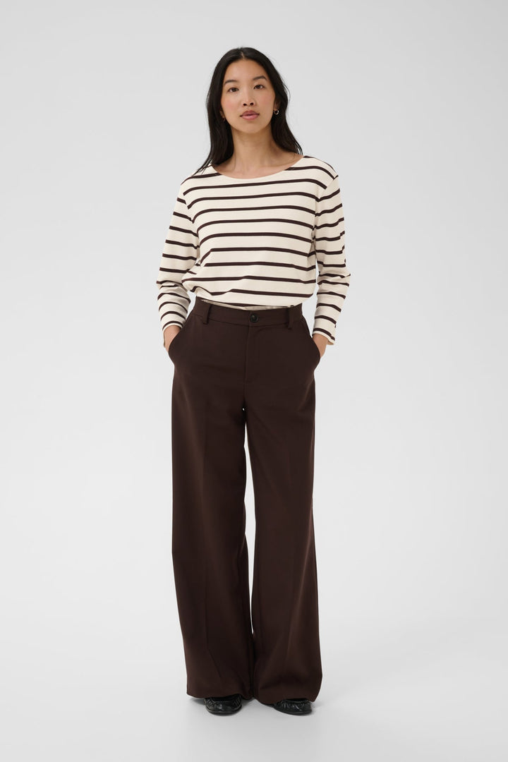 Nela T-Shirt Mole Stripe | Topper | Smuk