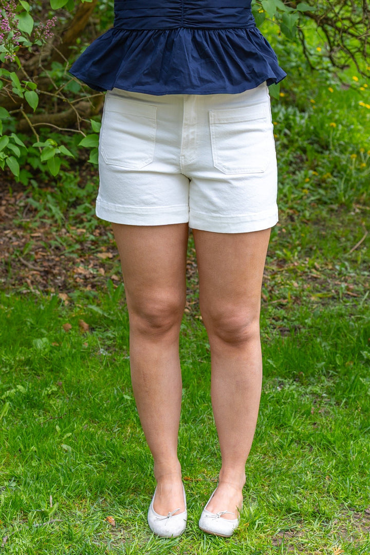 Nema Hmw Denim Shorts Star White | Shorts | Smuk