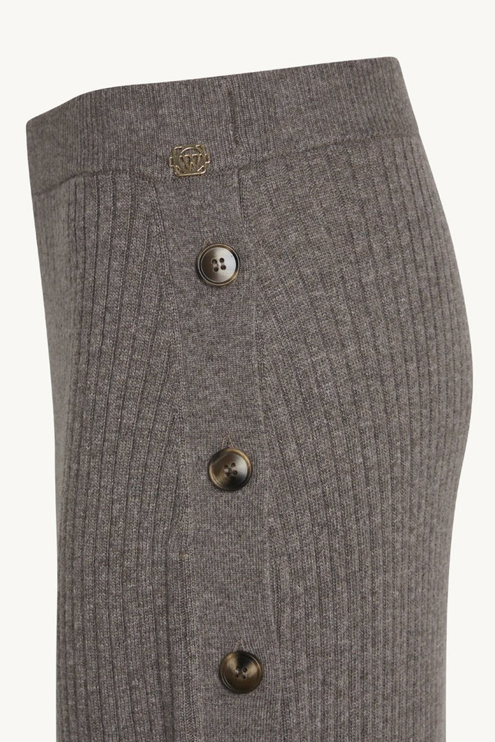 Nenna Skirt Cacao Melange | Skjørt | Smuk - Dameklær på nett