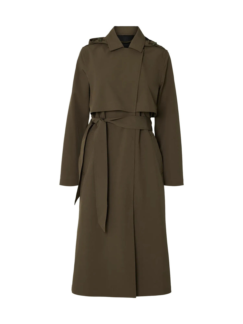 New Aline Tech Trenchcoat Grape Leaf | Yttertøy | Smuk
