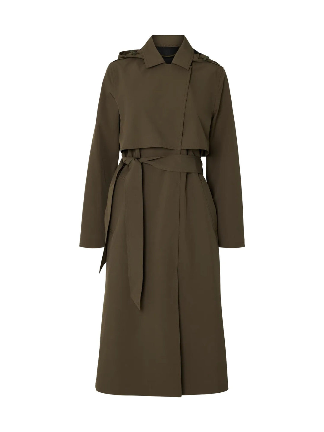 New Aline Tech Trenchcoat Grape Leaf | Yttertøy | Smuk